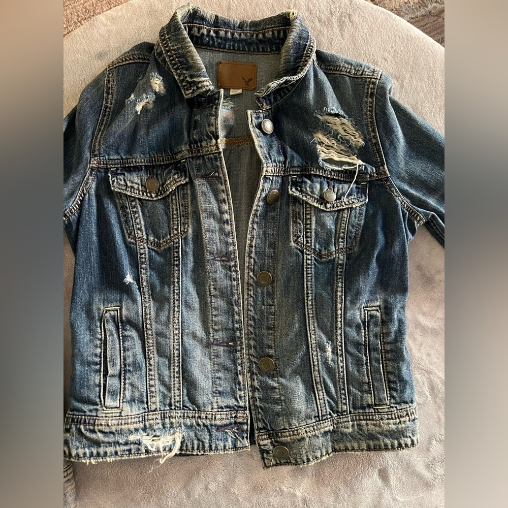 Ripped Jean jacket